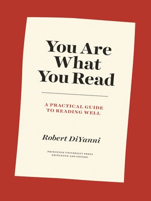cover image of You Are What You Read